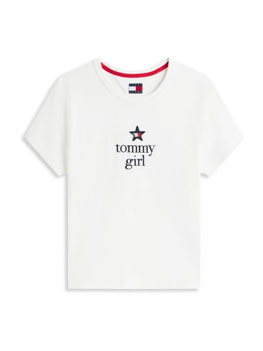 Foto van product Tommy Jeans Shirt navy / wit