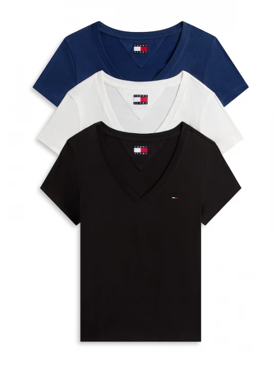 Foto van product Tommy Jeans Shirt navy / zwart / wit