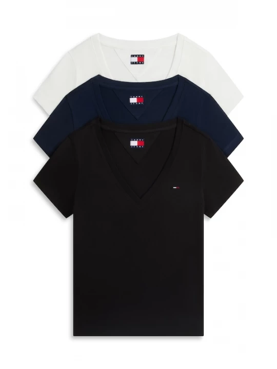 Foto van product Tommy Jeans Shirt navy / zwart / wit