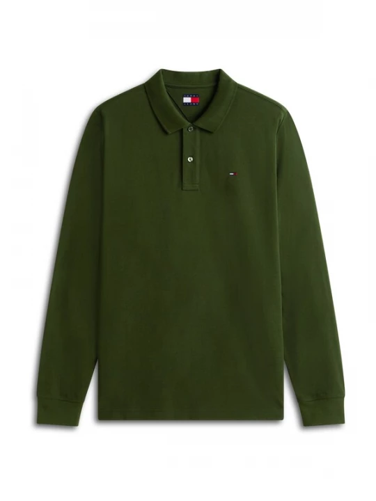 Foto van product Tommy Jeans Shirt olijfgroen