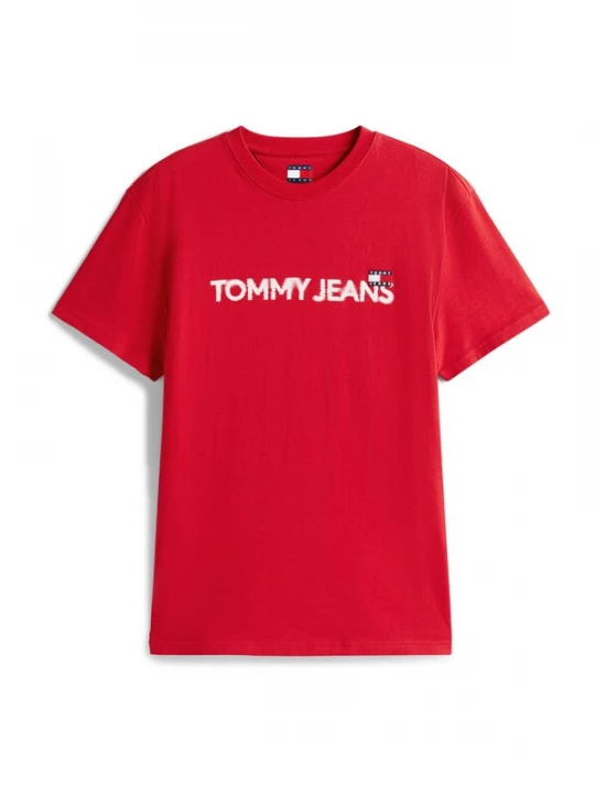 Foto van product Tommy Jeans Shirt rood / wit