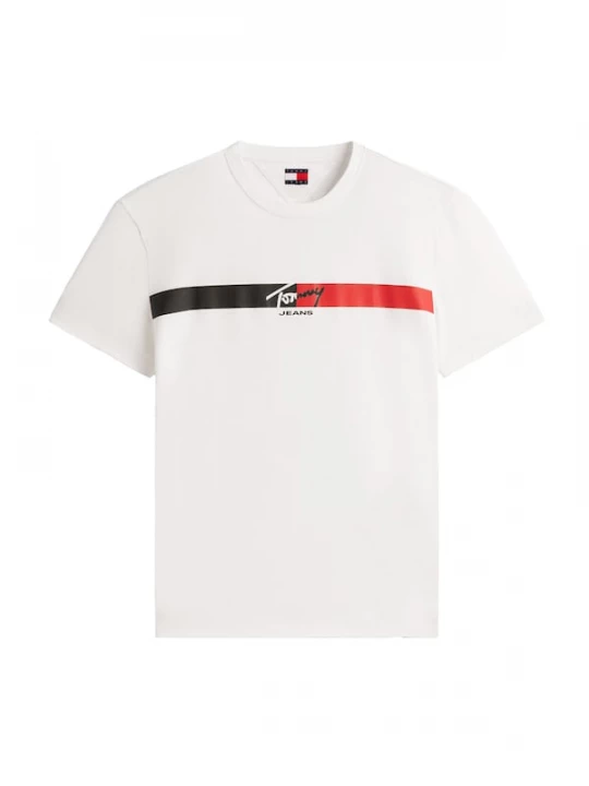 Foto van product Tommy Jeans Shirt rood / zwart / wit