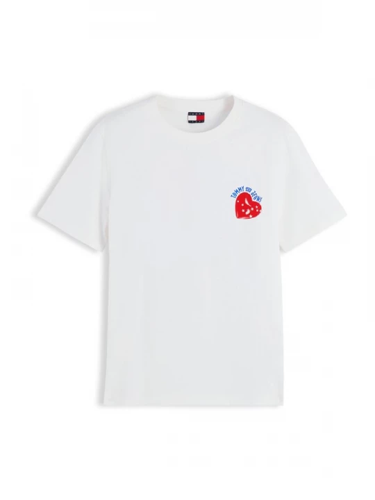 Foto van product Tommy Jeans Shirt royal blue / koningsblauw / rood / wit