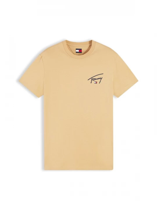 Foto van product Tommy Jeans Shirt sand / bloedrood / zwart / wit