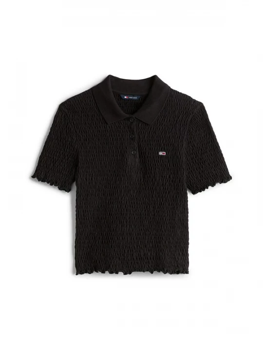 Foto van product Tommy Jeans Shirt 'Smock' zwart