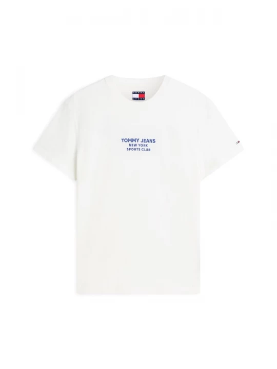 Foto van product Tommy Jeans Shirt 'SPORTS CLUB' blauw / wit