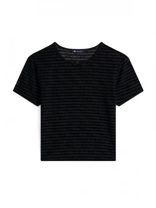 Foto van product Tommy Jeans Shirt zwart