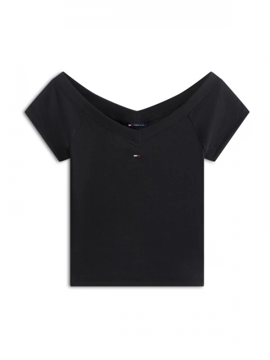 Foto van product Tommy Jeans Shirt zwart