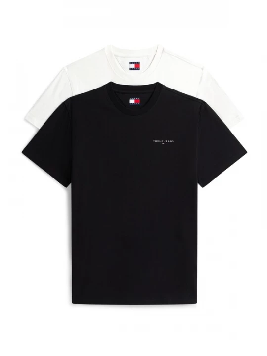 Foto van product Tommy Jeans Shirt zwart / wit