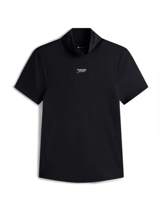 Foto van product Tommy Jeans Shirt zwart / zilver