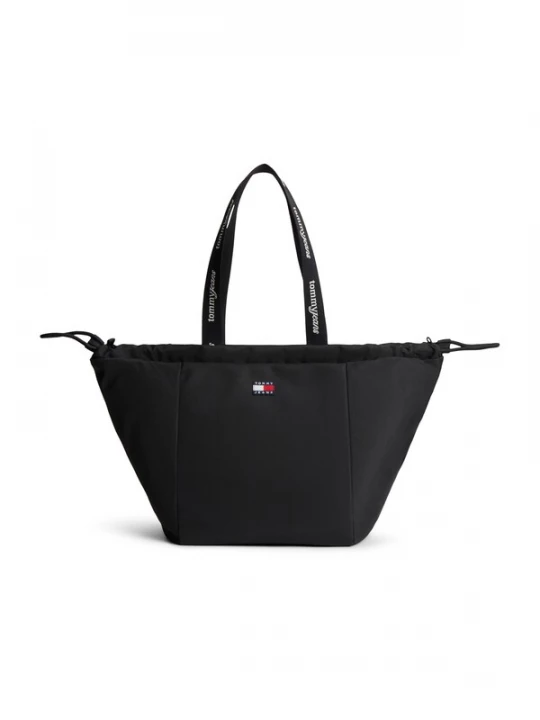Foto van product Tommy Jeans Shopper 'Essential Repeat Logo Tote' zwart