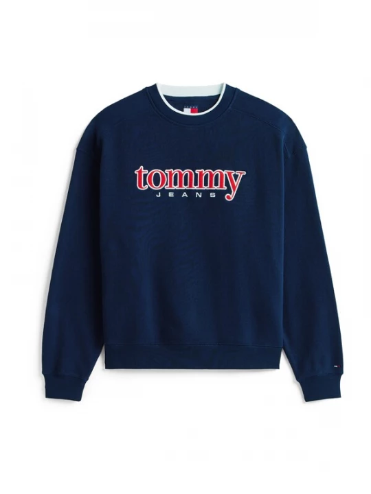 Foto van product Tommy Jeans Sweatshirt '90S' navy / rood / wit