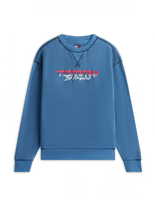 Foto van product Tommy Jeans Sweatshirt blauw / rood / wit