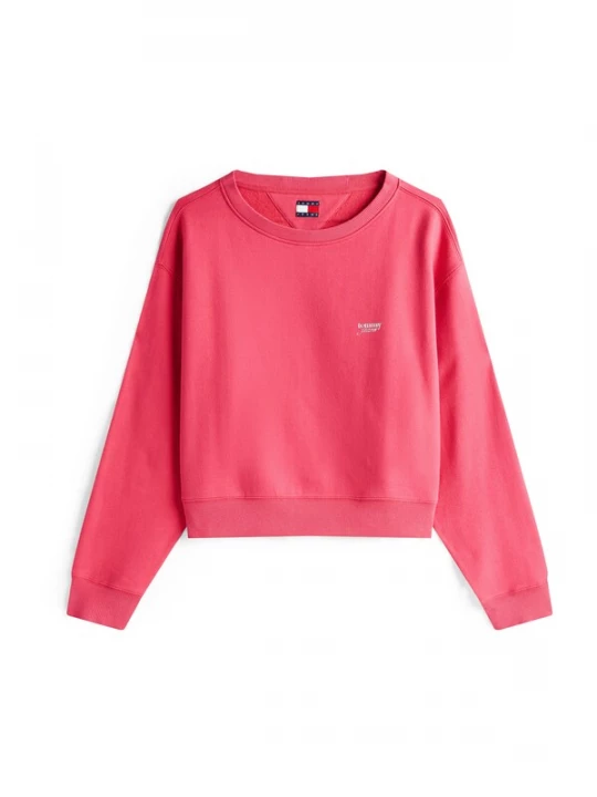 Foto van product Tommy Jeans Sweatshirt cranberry