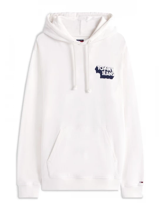 Foto van product Tommy Jeans Sweatshirt ecru / nachtblauw