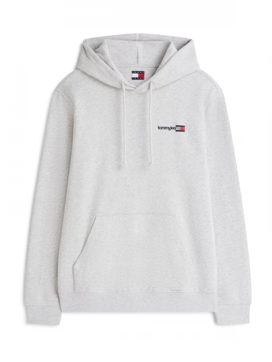 Foto van product Tommy Jeans Sweatshirt 'ENTRY DNA' lichtgrijs / rood / zwart