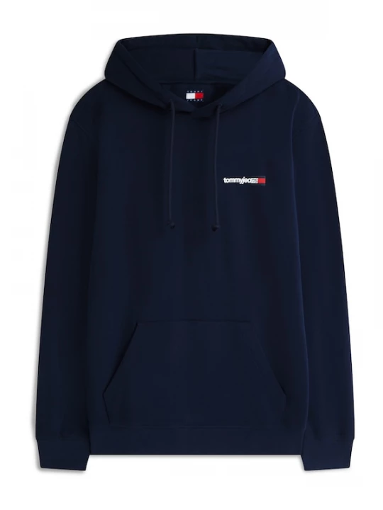 Foto van product Tommy Jeans Sweatshirt 'ENTRY DNA' navy / knalrood / wit