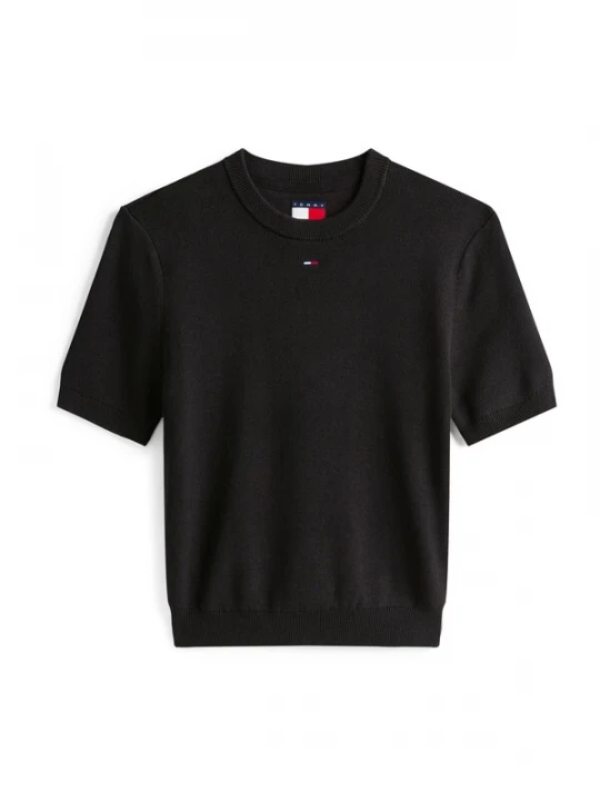 Foto van product Tommy Jeans Sweatshirt 'ESSENTIAL' zwart