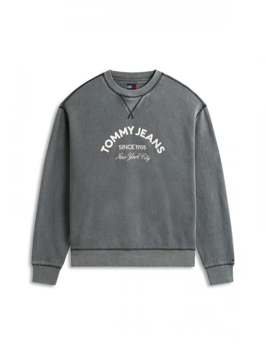Foto van product Tommy Jeans Sweatshirt grijs / wit