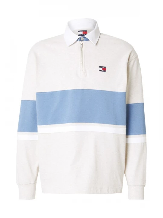 Foto van product Tommy Jeans Sweatshirt lichtblauw / wit / offwhite