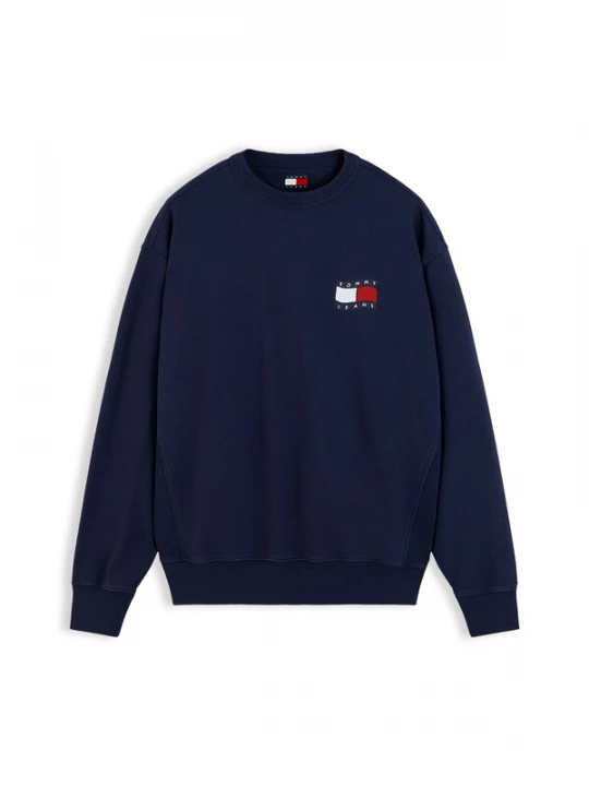 Foto van product Tommy Jeans Sweatshirt marine / rood / wit