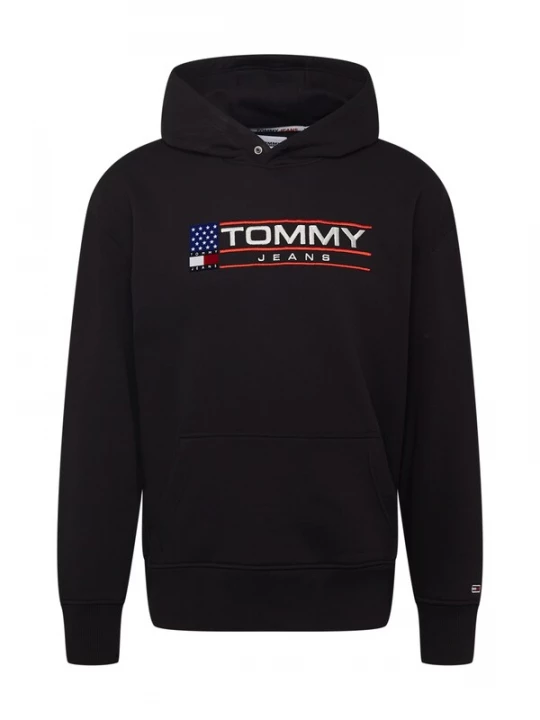 Foto van product Tommy Jeans Sweatshirt 'Modern Sport' blauw / rood / zwart / wit