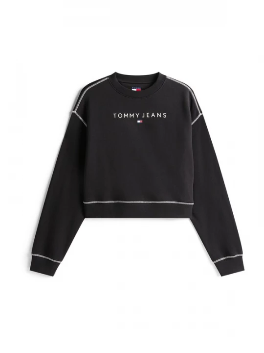 Foto van product Tommy Jeans Sweatshirt navy / rood / zwart / wit