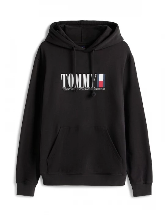 Foto van product Tommy Jeans Sweatshirt navy / rood / zwart / wit