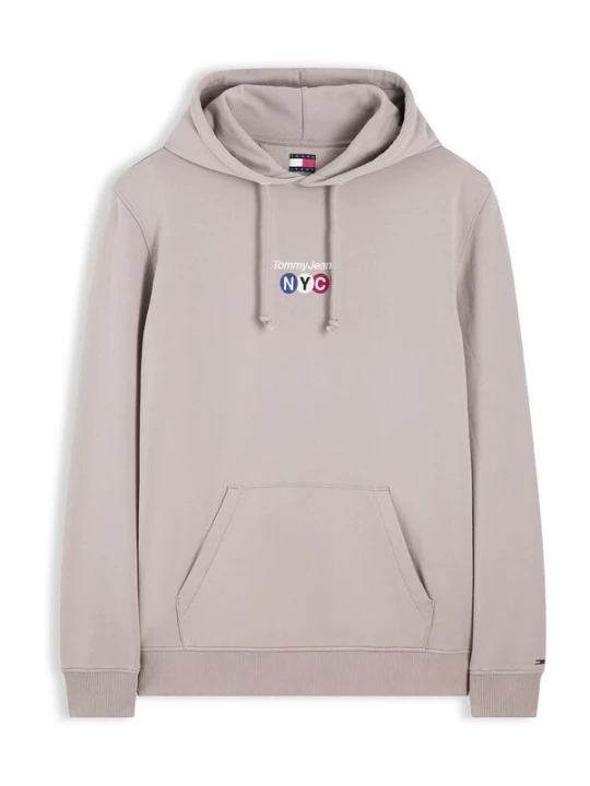 Foto van product Tommy Jeans Sweatshirt 'NYC' blauw / taupe / rood / wit