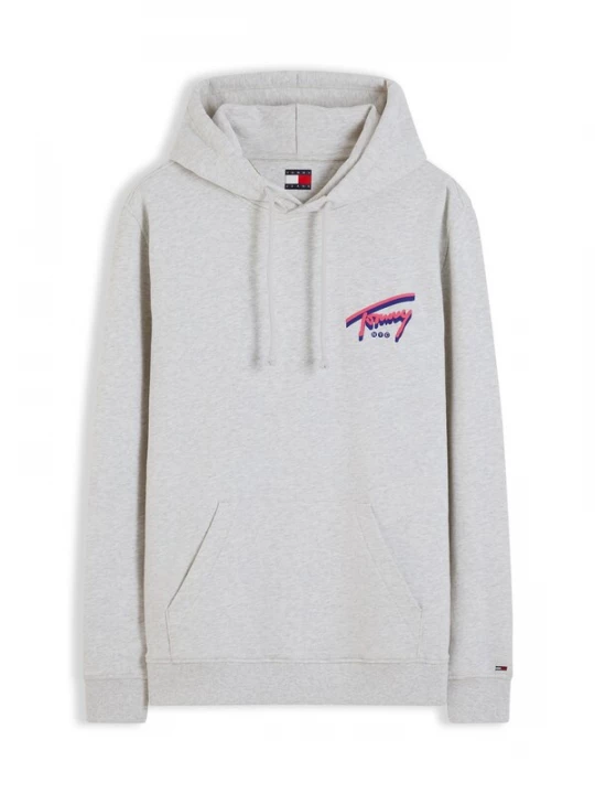 Foto van product Tommy Jeans Sweatshirt 'NYC SIGNATURE' navy / lichtgrijs / framboos