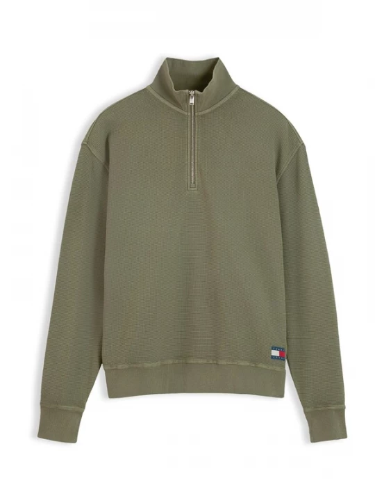 Foto van product Tommy Jeans Sweatshirt olijfgroen