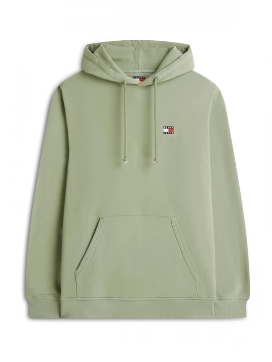 Foto van product Tommy Jeans Sweatshirt 'Tommy Badge Brushed' pastelgroen