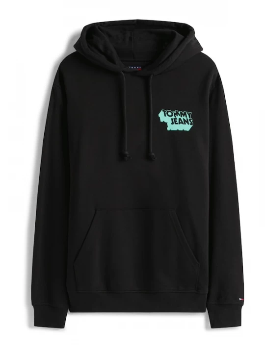 Foto van product Tommy Jeans Sweatshirt turquoise / zwart