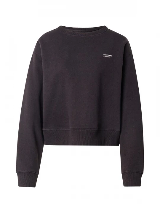 Foto van product Tommy Jeans Sweatshirt zwart / wit