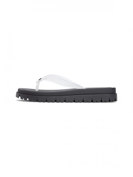 Foto van product Tommy Jeans Teenslipper ecru