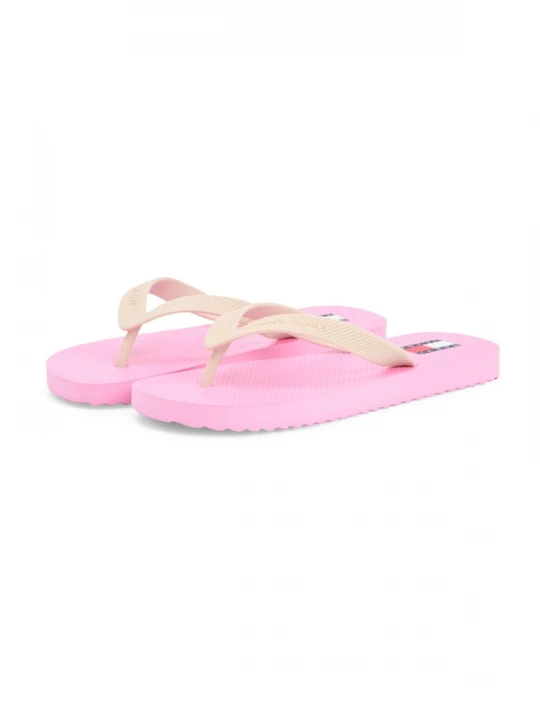 Foto van product Tommy Jeans Teenslipper pink / poederroze