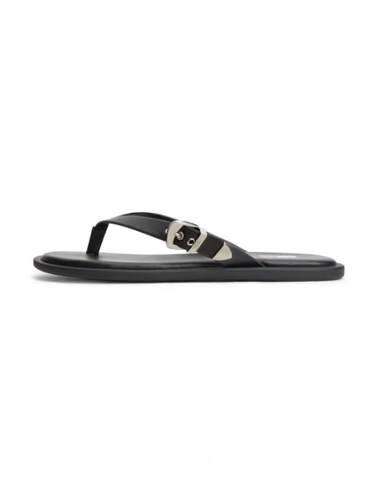 Foto van product Tommy Jeans Teenslipper zwart