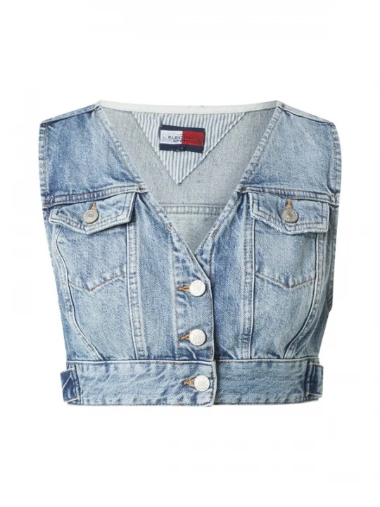 Foto van product Tommy Jeans Top blauw denim