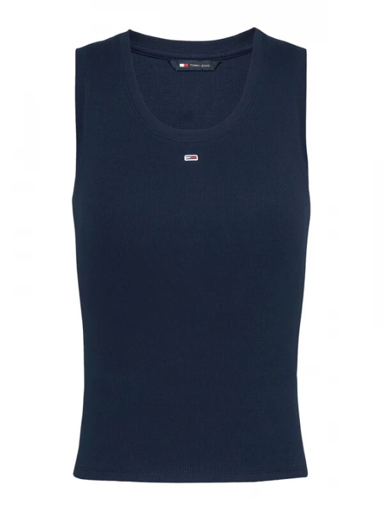 Foto van product Tommy Jeans Top 'Essential' nachtblauw