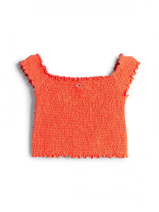 Foto van product Tommy Jeans Top oranjerood