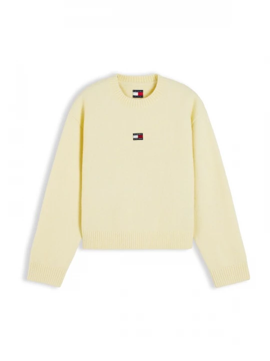 Foto van product Tommy Jeans Trui lichtgeel