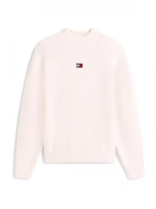 Foto van product Tommy Jeans Trui pastelroze / rood / wit