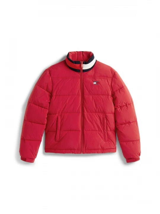 Foto van product Tommy Jeans Tussenjas 'ESS' nachtblauw / rood / wit