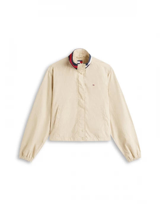 Foto van product Tommy Jeans Tussenjas 'Essential' beige / navy / rood / wit