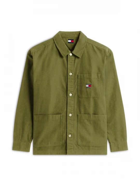 Foto van product Tommy Jeans Tussenjas 'Essential' blauw / riet / rood / wit