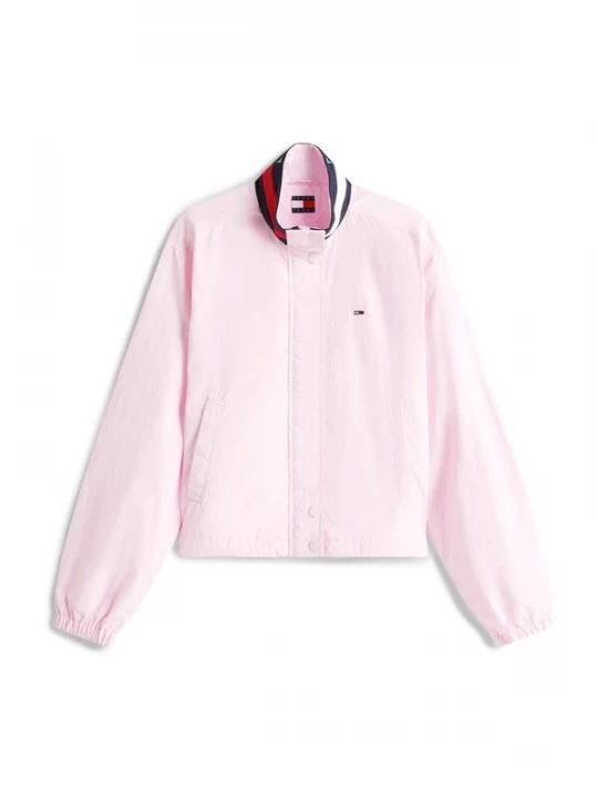 Foto van product Tommy Jeans Tussenjas 'Essential' donkerblauw / lichtroze / wit