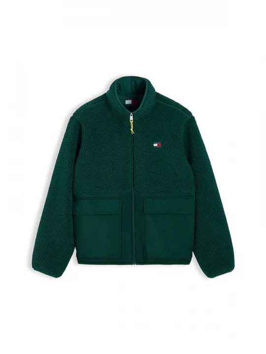 Foto van product Tommy Jeans Tussenjas 'ESSENTIAL' donkergroen