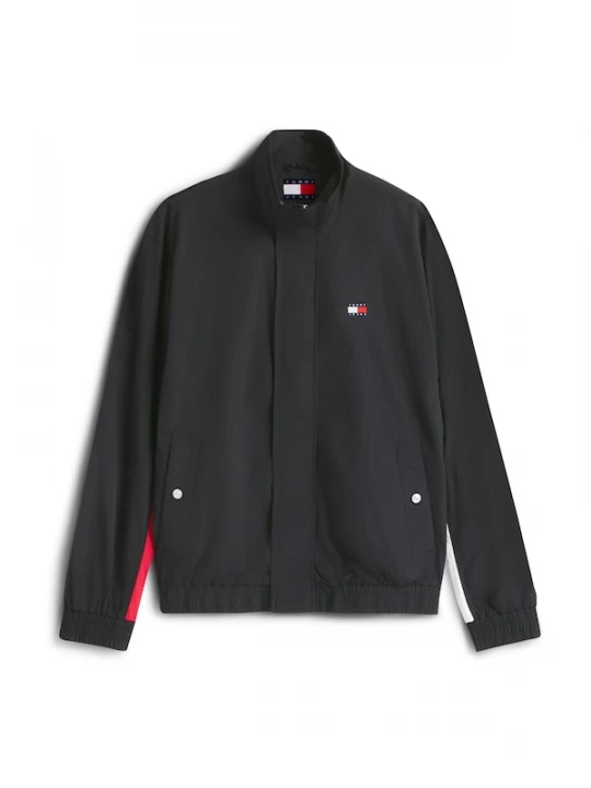 Foto van product Tommy Jeans Tussenjas 'HERITAGE' rood / zwart / wit