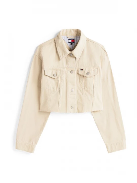 Foto van product Tommy Jeans Tussenjas marine / kaki / rood / wit