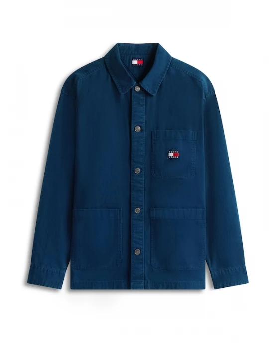 Foto van product Tommy Jeans Tussenjas 'Oversized Fit Patch Pocket' navy